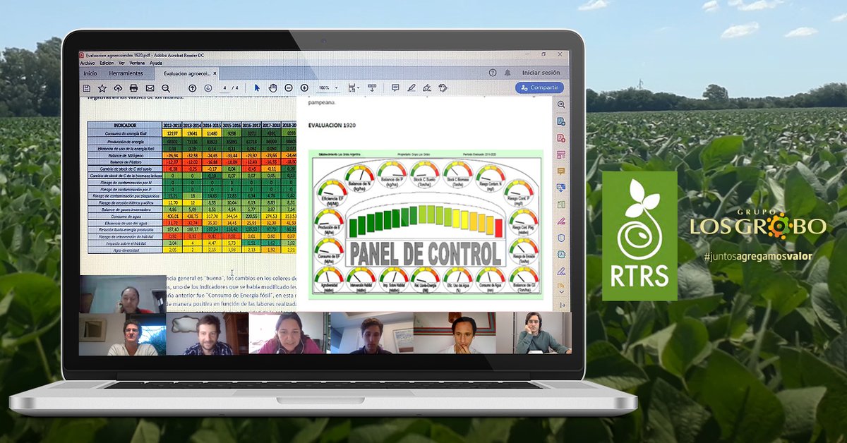 Grupo_LosGrobo's tweet image. Se concretó una nueva edición de auditoría @ResponsibleSoy a Grupo Los Grobo. En esta edición se llevó a cabo de manera virtual donde el Equipo de Producción, deslocalizadamente, expuso la cumplimentación de los puntos referidos a la norma. Seguir leyendo: bit.ly/3f6Ml4F