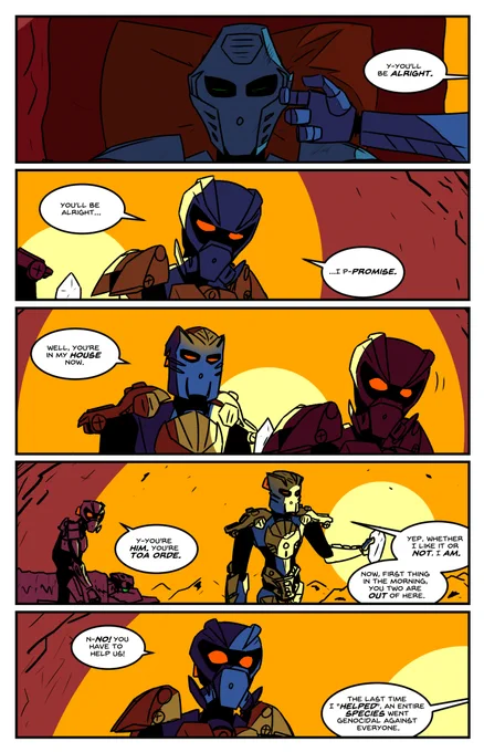 Not on the lawn anymore but this is worse
https://t.co/pW2AR53QXW
#bionicle #comics 