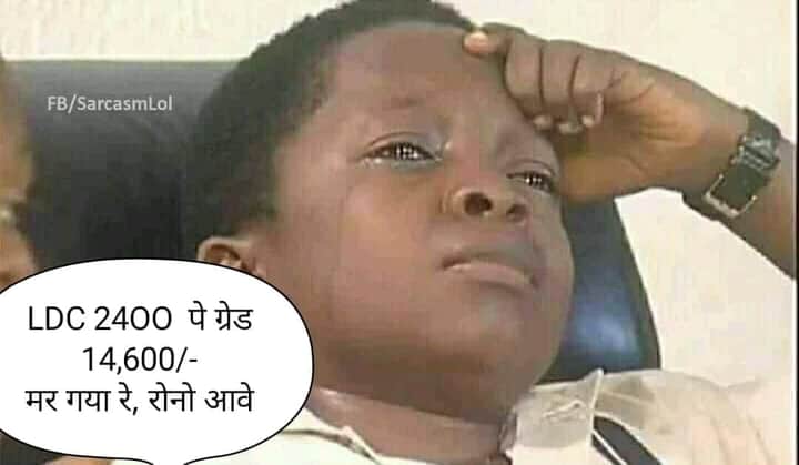 ritvijjoshi's tweet photo. #Ldc_मांगे_3600 
Please make ldc fourth grade to third grade
L5 to L10
@ashokgehlot51 
@GovindDotasra 
@RahulGandhi 
@RajGovOfficial 
@zeerajasthan_ 
@1stIndiaNews https://t.co/lHVSdiIJRR