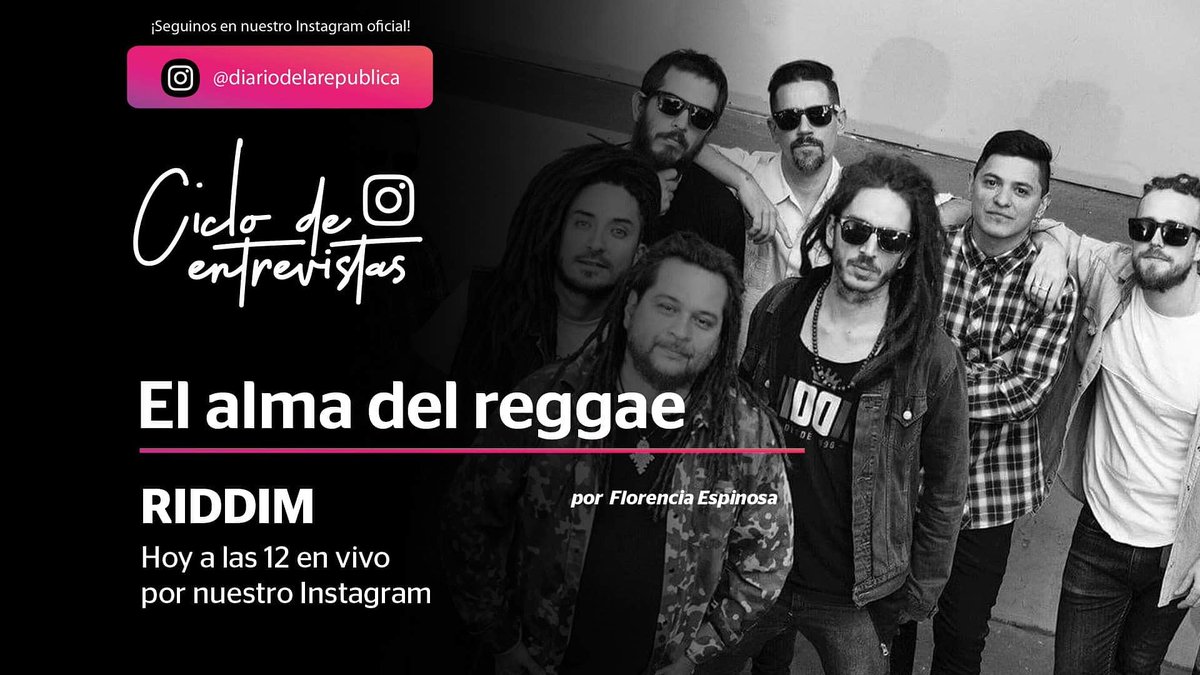 FaroLatino's tweet photo. Súmate a la entrevista de @RiddimReggae con @ElDiariodelaRep ¡Minutos nada más! 💚💛❤️
12hs por @ElDiariodelaRep
👈 (Instagram)
#FaroLatino #FaroPartners #Riddim #DiarioDeLaRepublica https://t.co/RgcE7J01WQ