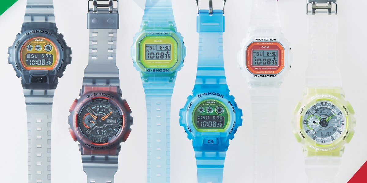 g shock running fast