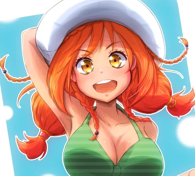 #ヤヨイ・ロカ修正、描き直しが楽しい(^^どこが違う?と言われるとアレですがw 