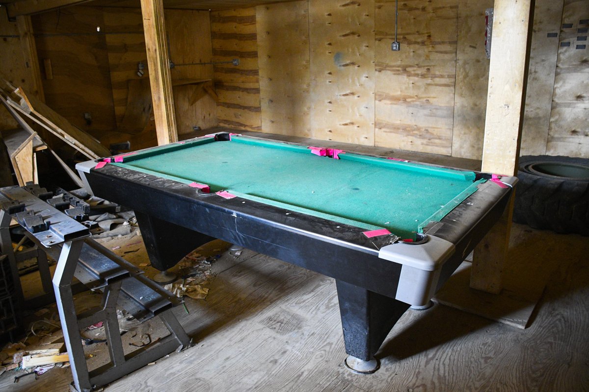 (6/9) The former Combat Outpost Blackfish, which was turned over to the Afghan National Army two months ago, the ANA commander now in charge of the base said. One building sits unused. Inside are items left behind by American troops as they left.