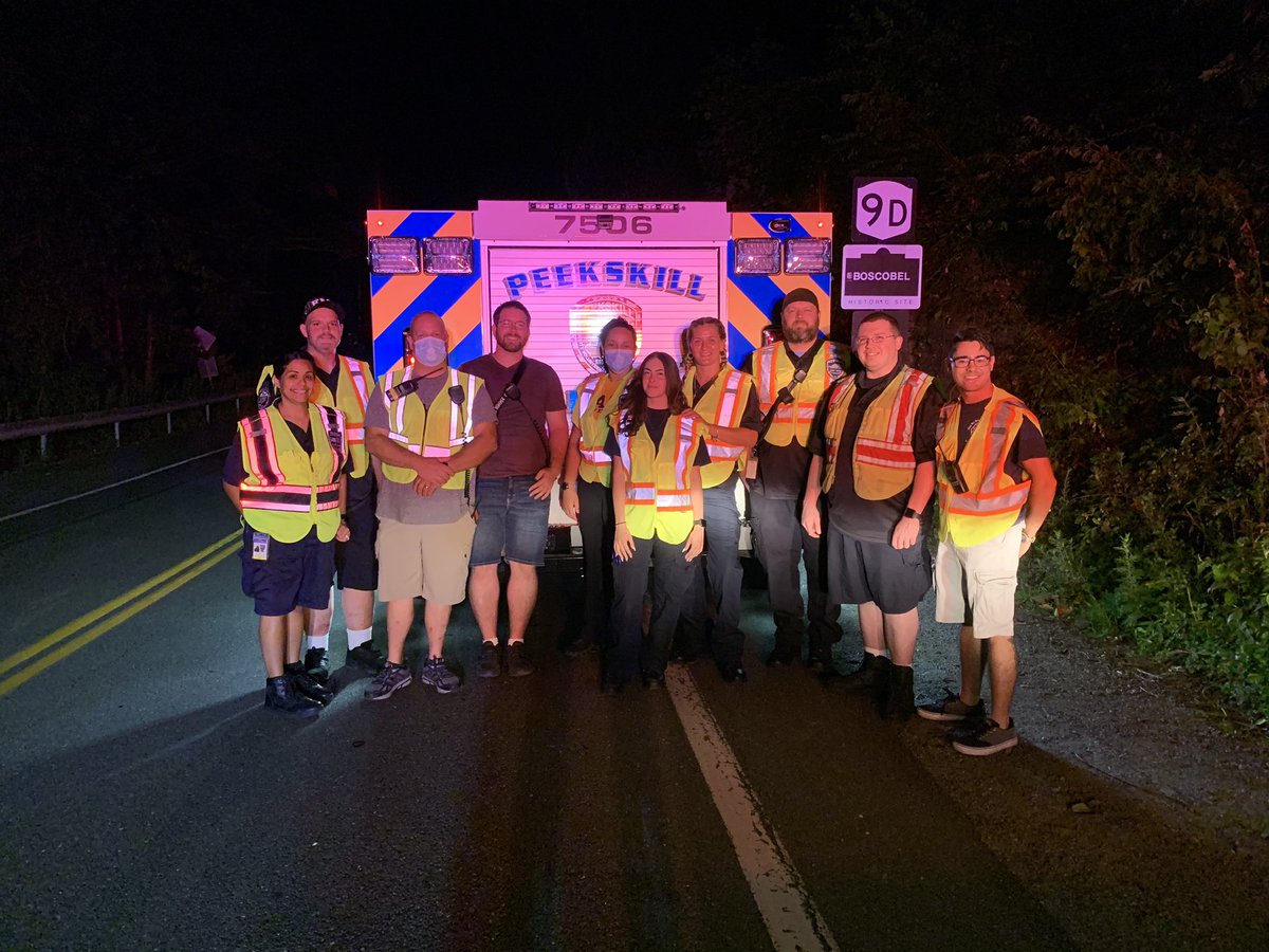 PeekskillVAC's tweet image. Thank you to all of our volunteers who responded with our Rehab Unit this week. The first call for our NEW unit was a 2nd alarm fire in Croton. The second call was for a lost hiker last night. Great job by all!