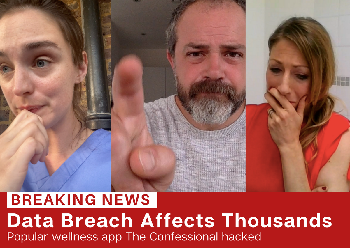 RebelMuseProds's tweet photo. Data breach affects thousands of users of @AppConfessional #hackers #leaked https://t.co/G8gzwg9wAS