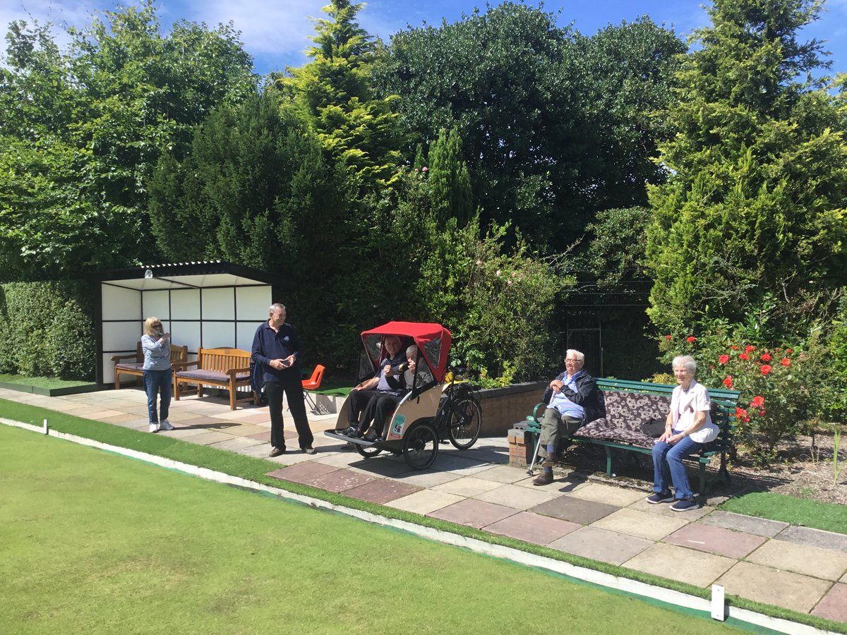 PelotonLiv's tweet image. New home New world. 
Our 2nd pilot ride out on #TheresaMurray. Developing the idea of a Covid secure trike stop where groups can relax and wait for a turn around the park. 
5 participants  all from the same support bubble.

tears shed by one, ‘I’ve missed everyone’s smiles’