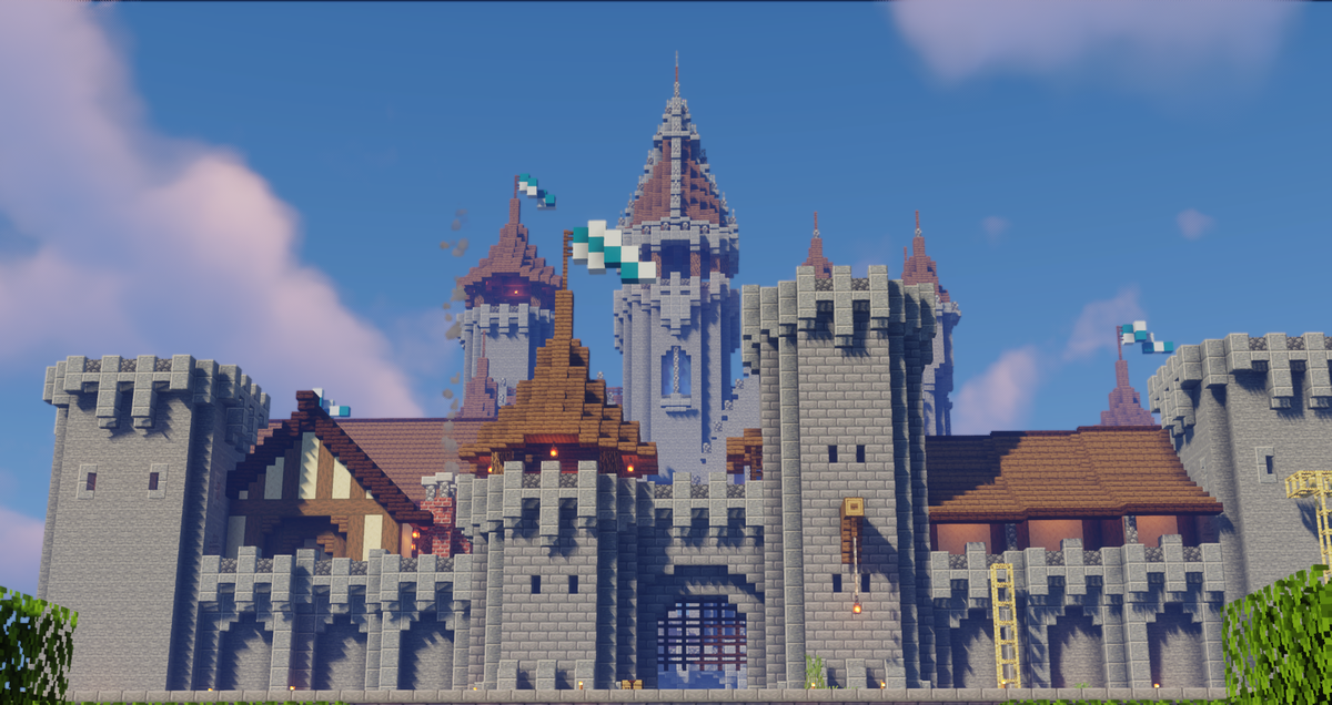 BYeti85's tweet photo. Another screenshot from the ongoing castle build, far from finished.
#Minecraft #MinecraftSurival #Minecraftbuilds #MinecraftMonday https://t.co/CPZL7CYwE9