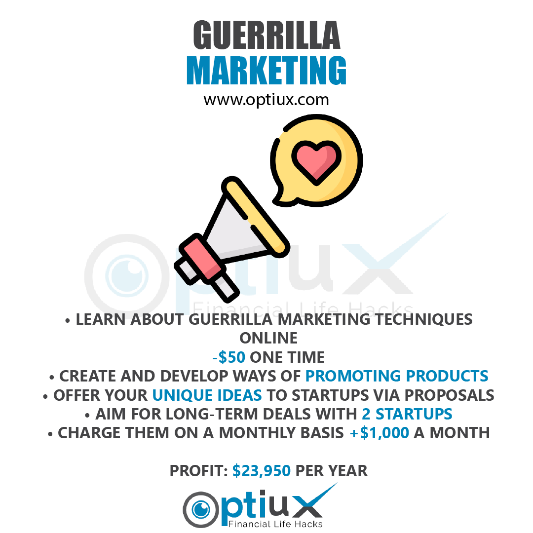 optiux's tweet photo. Guerrilla Marketing Is An Advertising Strategy That Focuses On Unconventional Low-Cost Marketing Tactics That Produce Maximum Results. 😎💯

For More Awesome Contents, Go To Our Official Website 👉 https://t.co/G0RLagyQJK

#optiuxmarketing #guerrillamarketing https://t.co/t8ZS79WsFZ