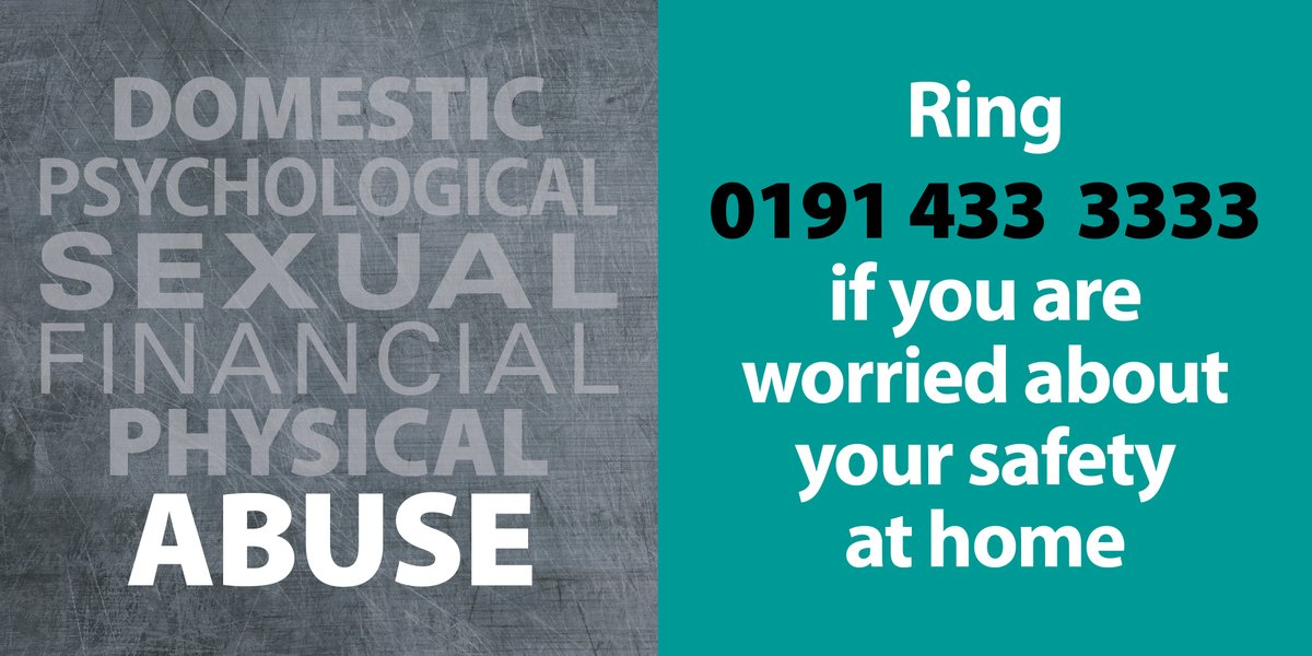 Our Domestic Abuse Helpline is available 24 hours a day. If you are worried about your safety, or the safety of someone you know, call our helpline on 0191 433 3333. Find out more at ⬇️
gateshead.gov.uk/domesticabuse