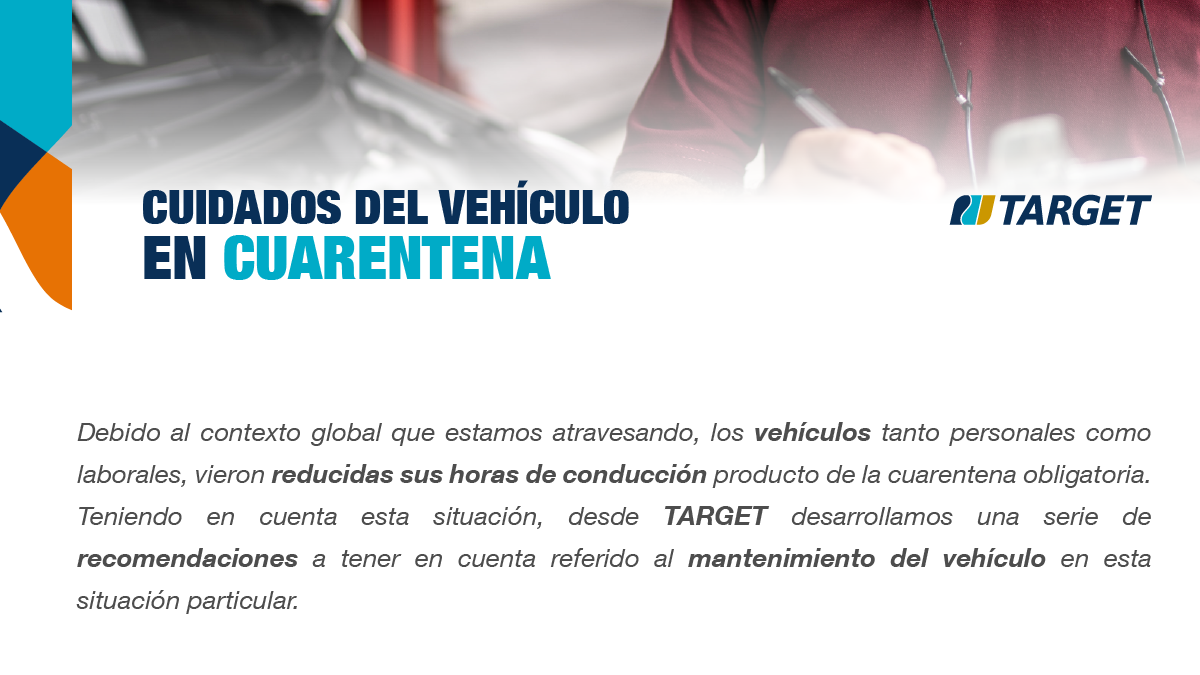 TVectio's tweet photo. Para esta #Cuarentena Target Argentina recomienda realizar el mantenimiento preventivo del vehículo

🌐 https://t.co/53NX1iDZ3a

#TargetArgentina #Seguridad #SeguridadVial #Transporte #TransporteSeguro #Invierno2020 #CuarentenaTotal #coronavirus #CoronavirusArgentina #Argentina https://t.co/TuHXFoHIrO