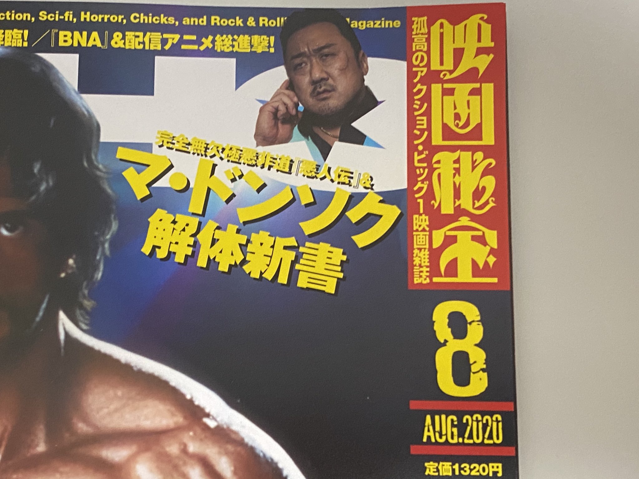 カミヤマd 悪人伝 のネタバレを避けてたので やっと先月の映画秘宝の マ ドンソク解体新書 を読んだんですが 花くま先生がマサ サイトー役を提案してて 天才だと思いました T Co Tqfjk4oaae Twitter