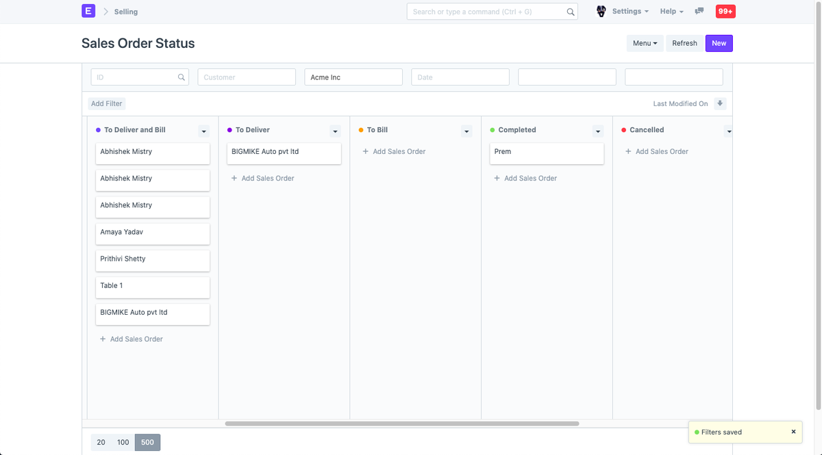 mananfafadia's tweet photo. Does your #ERP provide a Workflow Management or #visualization on tool like #kanbanboard ?
Stay tuned for our upcoming post on How #kanban can help you stay #lean and #agile in this post #covid19world

@erpnext  #opensource alternative to #SAP https://t.co/c77UkLZvKK