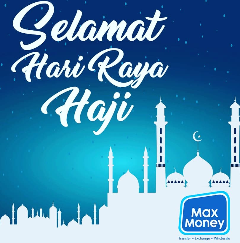 maxmoney2u's tweet photo. MaxMoney wishes everyone Selamat Hari Raya Haji. Celebrate with your near and dear ones. Stay safe.
#maxmoney #hariraya #StaySafe #celebrations https://t.co/tIv8Ng1UM6