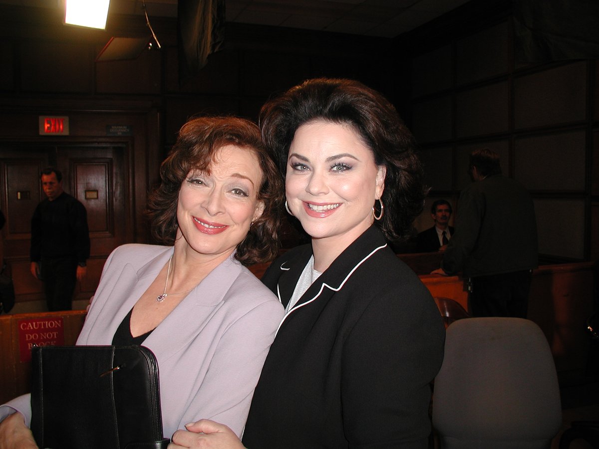 DianaEdenDesign's tweet photo. @StarsUnderwear Happy Birthday wishes on #ThrowbackThursday to #DeltaBurke, seen here with #DixieCarter on #TVSeries #FamilyLaw. Thanks also to @TheDustinFitz for the reminder! https://t.co/j6AAjSpxSD