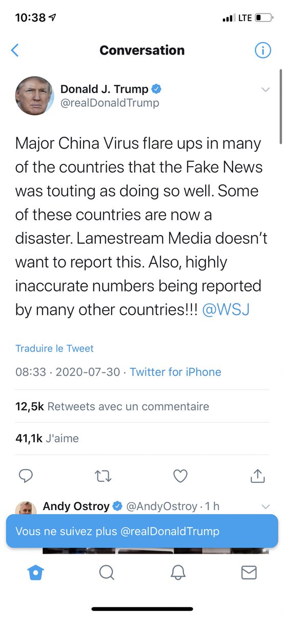 MikeBoud's tweet image. I was following @realDonaldTrump because he is @POTUS and to keep myself informed of his gaffes. I feel it’s no longer necessary... I encourage people who follow the president but don’t support him to unfollow him. He doesn’t deserve 85M followers. #unfollowtrump