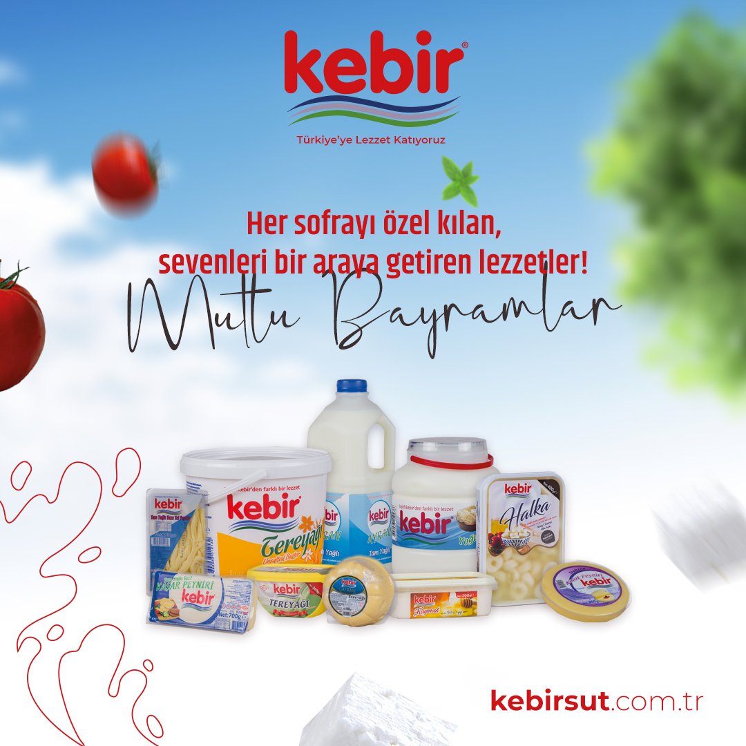 kebirsut's tweet photo. Kurban bayramınızı tebrik ederiz❤️

#Kebir #muhabbet #şölen #kahvaltı #zeytin #tereyağ #vitaminkaynagi #aile #yogurt #peynir #doğal #geleneksel #sağlık #lightpeynir #vitamin #ayran #yöresel #lorpeyniri #telpeynir #lorpeyniri #süzmepeynir #kolot #kolotpeynir #kurban #bayram https://t.co/1aRrMl021u