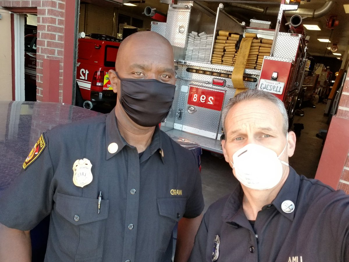 IAFFGSTLima's tweet photo. Always good working at the Firehouse on the Truck. Please mask up as much as you can-COVID is real. Wear full PPE's when ventilating. My grandson already wants to be an #IAFF Firefighter. Rest in eternal peace Jose Perez Local 112.
#TeamIAFF https://t.co/JgZsoUsJau