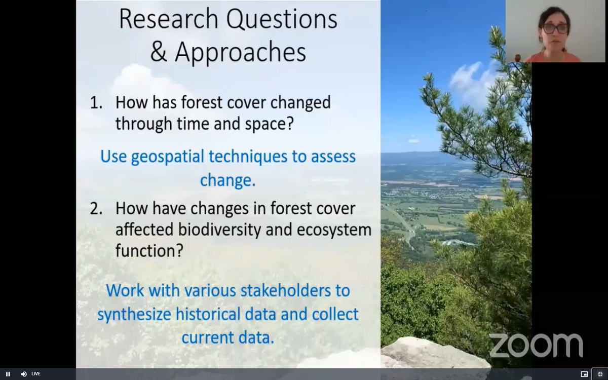 Time and space are important variables in fragmenting landscapes to create science that serves people and nature  @ecologist_amy  @smithsonian  @SmithsonianEnv  @SmithsonianWls  #NACCB2020  #Conservation  #ScienceForAll