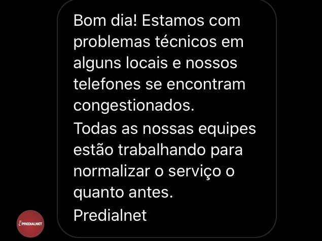 EsseTalDeVini's tweet photo. Pra quem é de Niterói,tem @Predialnet e está sem internet:
Estão respondendo,precariamente,pelo instagram.
#predialnet https://t.co/uSapRrLQK1