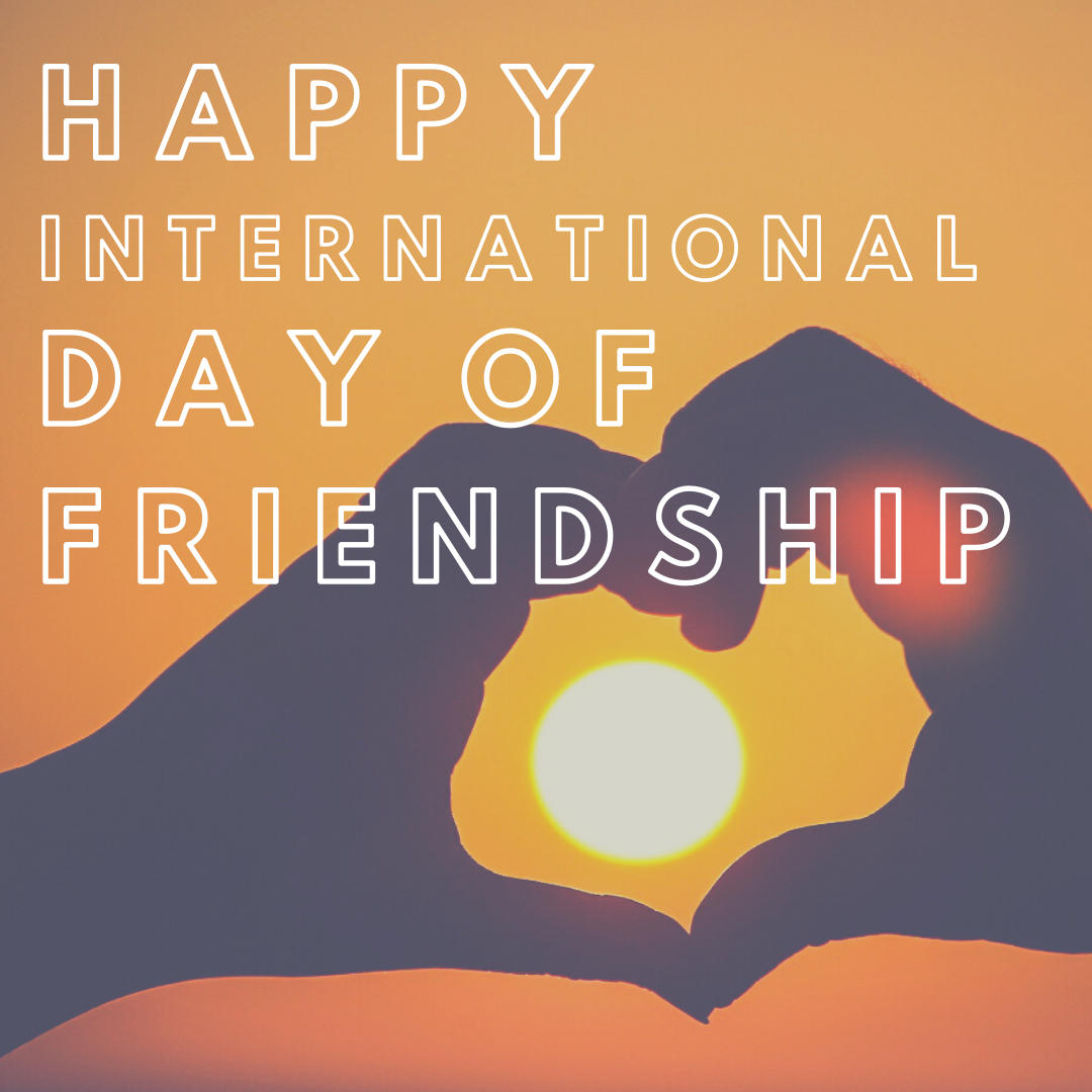 Shared common values and solidarity across borders is just one way that we can all work together for a brighter future for our countries. Take a moment to extend a hand of friendship to someone outside your normal circle--in person or virtually. #DayofFriendship #peace #kindness