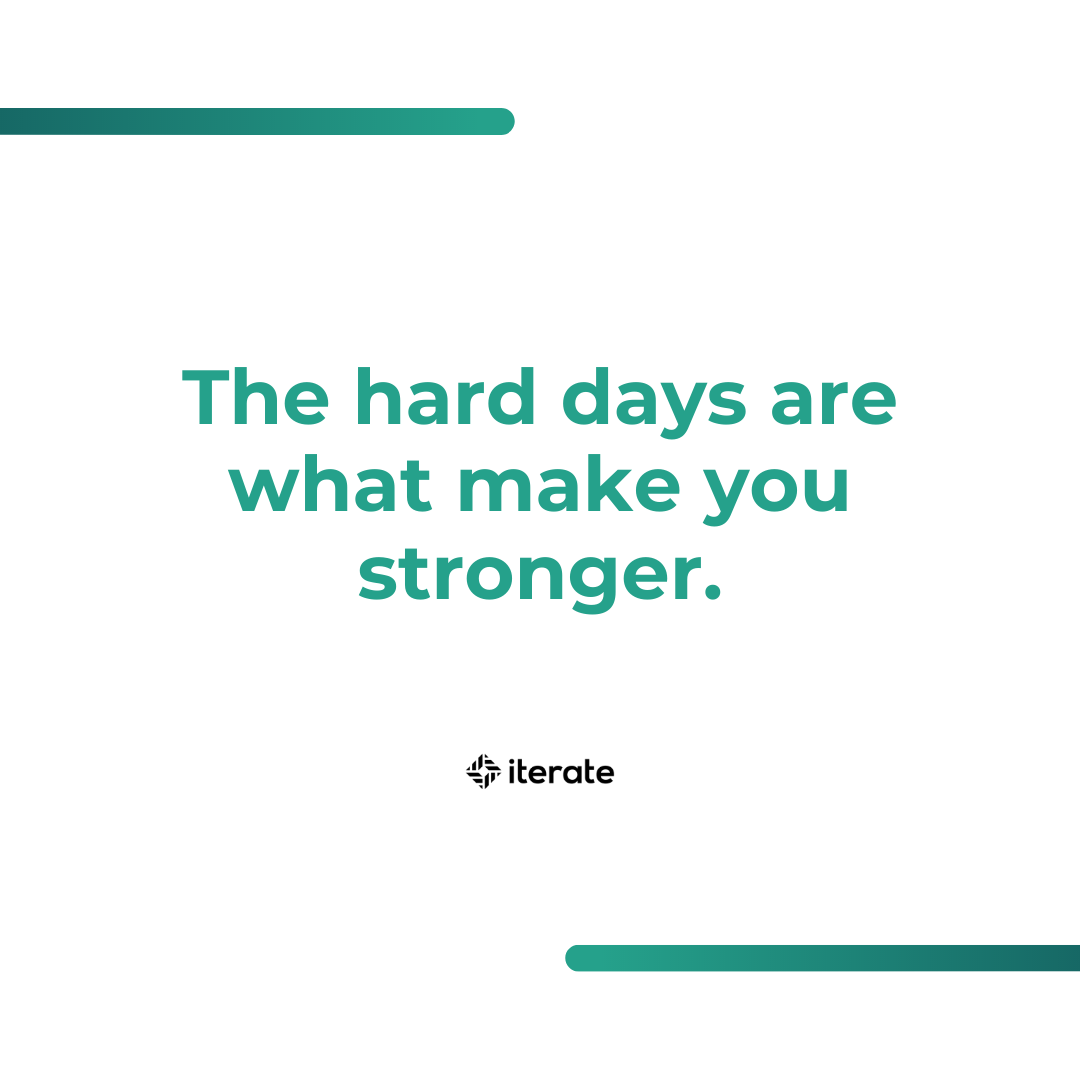 iterateiterate's tweet photo. “The hard days are what make you stronger.” – Aly Raisman
#digitalmarketing #iterate #iteratemarketing #success #motiivation #motivational #inspirational #quotes https://t.co/5YIDVwyxTU