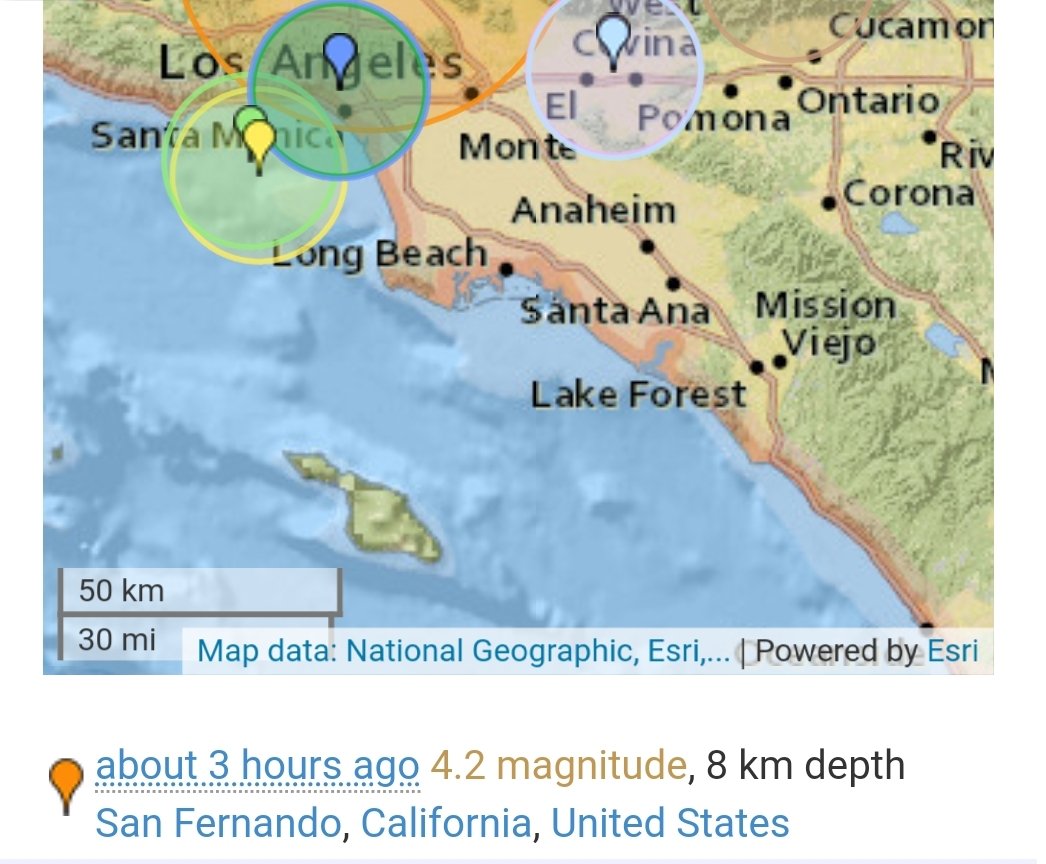 Calabasas_Ash's tweet photo. 20 earthshakes in San Fernando Valley only in... 3 hrs...! 😳#laearthquake #sanfernandovalley #California https://t.co/M4MFF90pJl