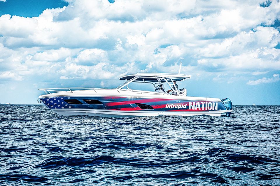 Intrepid_Boats's tweet photo. It's not just a logo..... It's a statement for a way of life. #IntrepidNation
#IntrepidBoats #IntrepidPowerboats #MADEinUSA https://t.co/KW4LvE4dLH