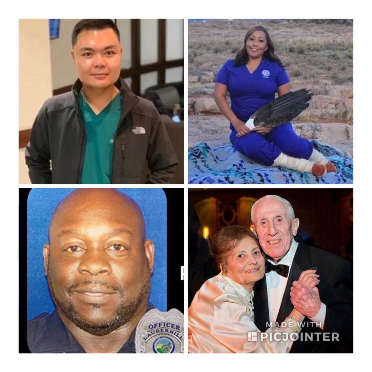 As the nation surpasses 150 thousand coronavirus deaths, some of those lost, Texas medical student Don Galinea-Faigao; Arizona Navajo Nation nurse Shawna Johnson; Florida Police Officer Corey Pendergrass; Horace & Violent Saunders, who died days apart in Maryland. RIP all.