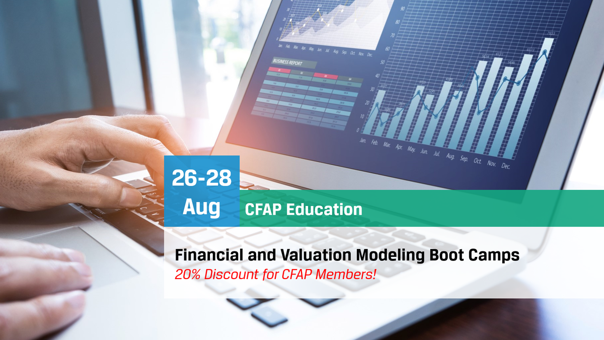 At this virtual #bootcamp, trainees will learn financial and valuation #modeling in #Excel. Participants will also use real case studies to build #financialmodels from scratch the way it is done at financial institutions.  Learn more: bit.ly/3g83Gvn