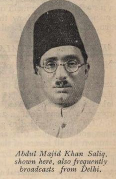 2. Maulana Abdul Majid Salik, 1939, 1941. Firebrand journalist, essayist, biographer, raconteur and poet. Editor of Zamindar, founder of Inqilab.
