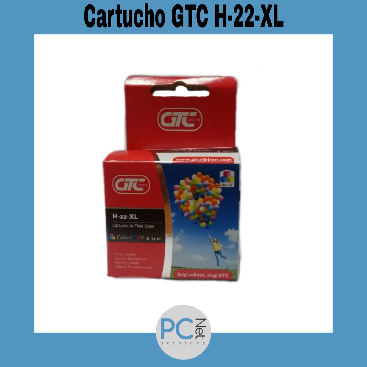 pcnetservices's tweet photo. Cartucho GTC H-22-XL para impresoras HP
#cartucho #cartuchos #alternativo #alternativos #cartuchoalternativo #impresora #impresoras #hp #gtcribbon #pcnetservices https://t.co/zZBlRKZc99