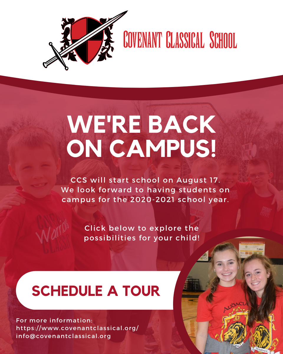 WarriorsCCS's tweet photo. School starts at CCS on August 17!
 
Explore the possibilities for your child this 2020-2021 school year. We'd love the opportunity to meet you! Schedule a tour today.

https://t.co/goBYZqwVou https://t.co/55zkpnu9j3