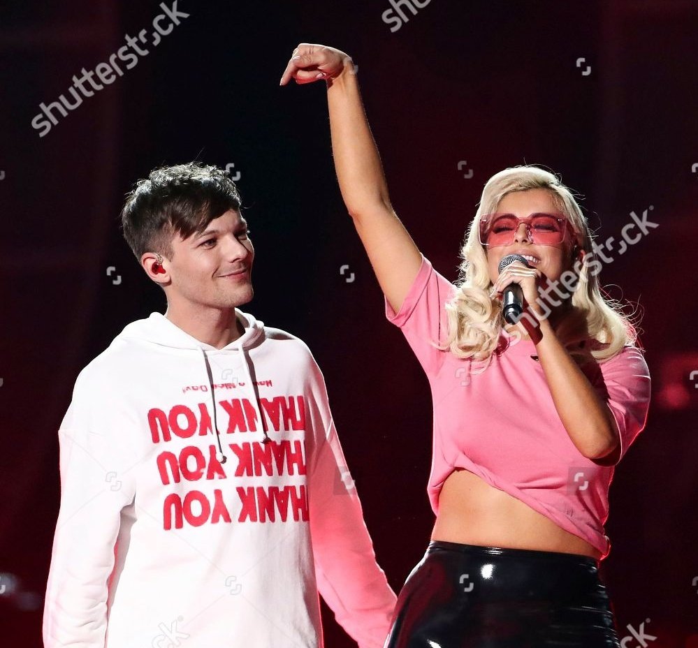 Louis Tomlinson and Bebe Rexha as Ryan Evans and Sharpay Evans; short but necessary thread