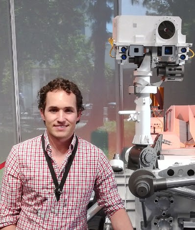 Meet  @fernandomierhic,Robotics Electronics Engineer for  @NASAPersevere . Born & raised in Aguascalientes . "I work on the Sampling Caching System of Perseverance and the gravity offload system for the Ingenuity Helicopter."  @nasa_es  #CuentaAtrasHaciaMarte    #LatinxInSpace
