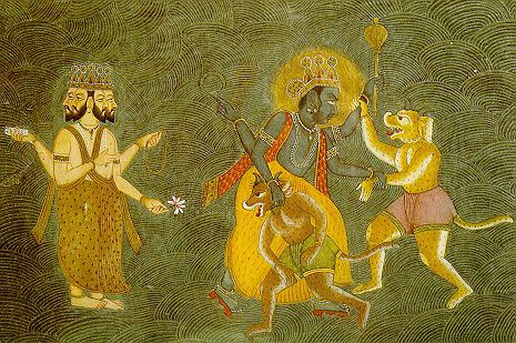 Hence the name Madhusudanah - the killer of Madhu.