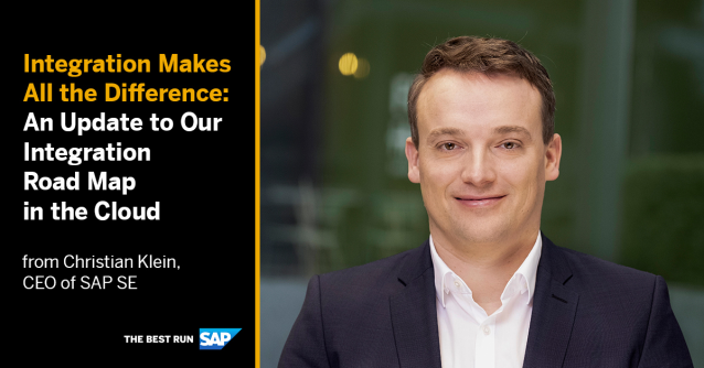 michaelhill_sf's tweet photo. Integration Makes All the Difference 🙌 – An update to SAP's Integration Road Map in the #Cloud from @ChrstnKlein (via @SAPNews) https://t.co/wzyaEmMMDw https://t.co/3w3O30w8zF