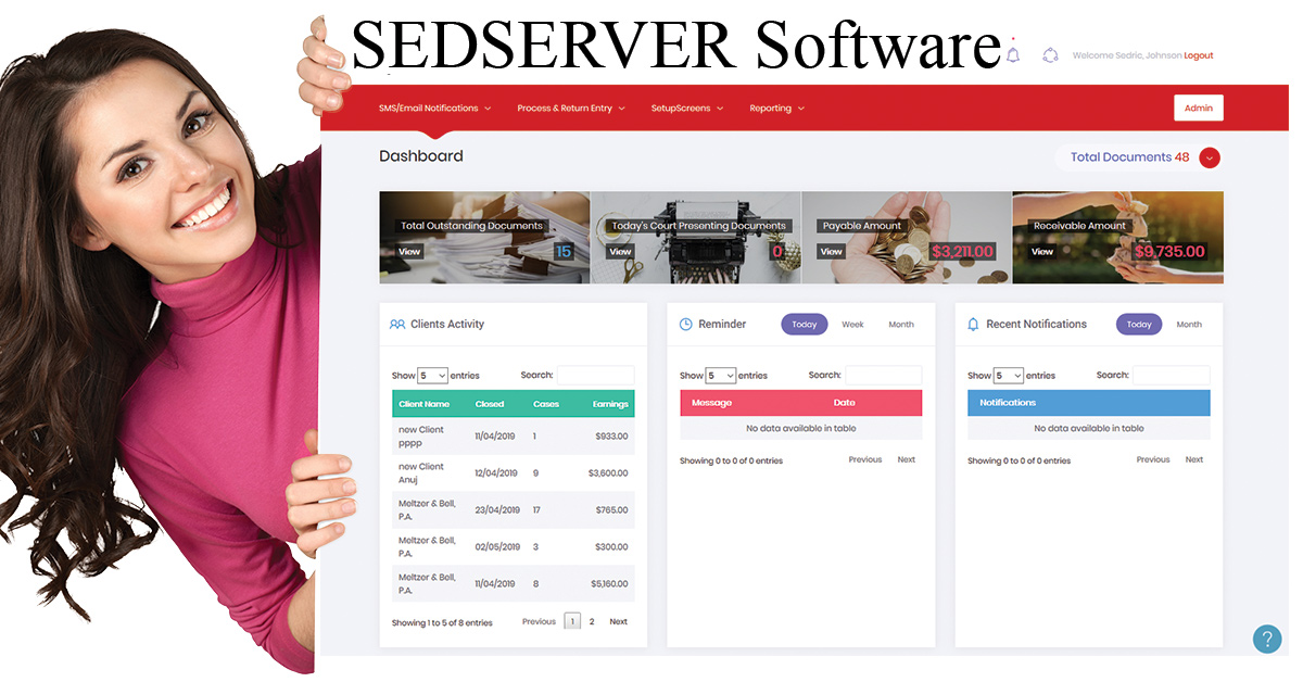 Sedserver's tweet image. Establish for more than 20 years in the process server and legal document preparation services industry. We use the latest technology to help our process server work with the most efficiency.

#Legal support #SEDSERVER