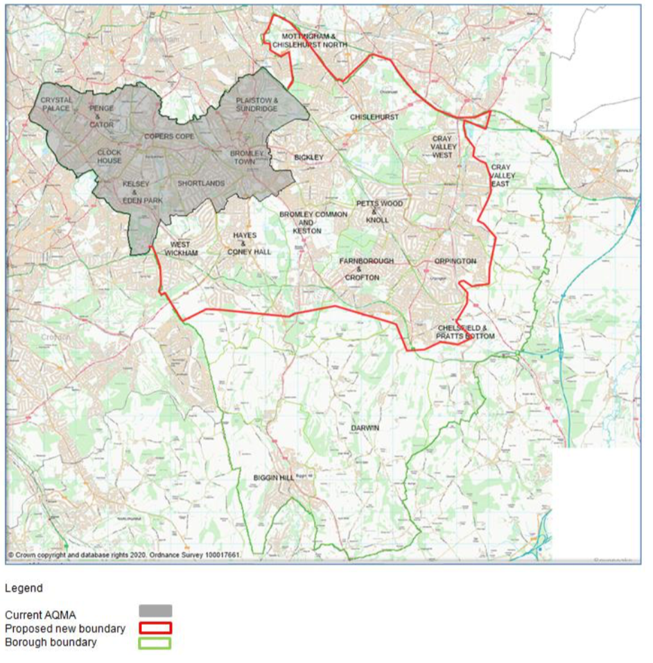 MumsForLungs's tweet photo. Are those in #Orpington, #PettsWood, #Chislehurst, #Keston, #Bickley and #WestWickham aware that the #AirQuality Management Area is being enlarged to include them? Means air quality has worsened. Please encourage all residents to respond to survey👇. 
https://t.co/aTSqlu0WLH https://t.co/SscahS65yW