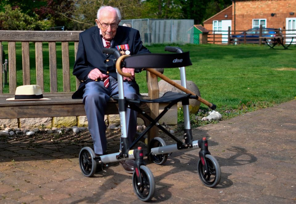 WhatScoop's tweet image. 🚨BREAKING🚨 WAS showbiz insiders can confirm that British Philanthropist, turned fledgling actor, Sir Tom Moore, has been cast as Joe Biden, opposite Brendan Gleeson in upcoming Showtime two part series “Comey Rule”. #ComeyRule #Showtime #Pensions #Emmys2020