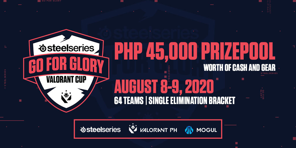 valorantphgg's tweet photo. Are you ready to claim the glory? Registration is open! Register here: https://t.co/mIXPeIzl9e

#ValorantPH #SteelSeriesPH #GoForGloryCup https://t.co/sOl6pCwCWR