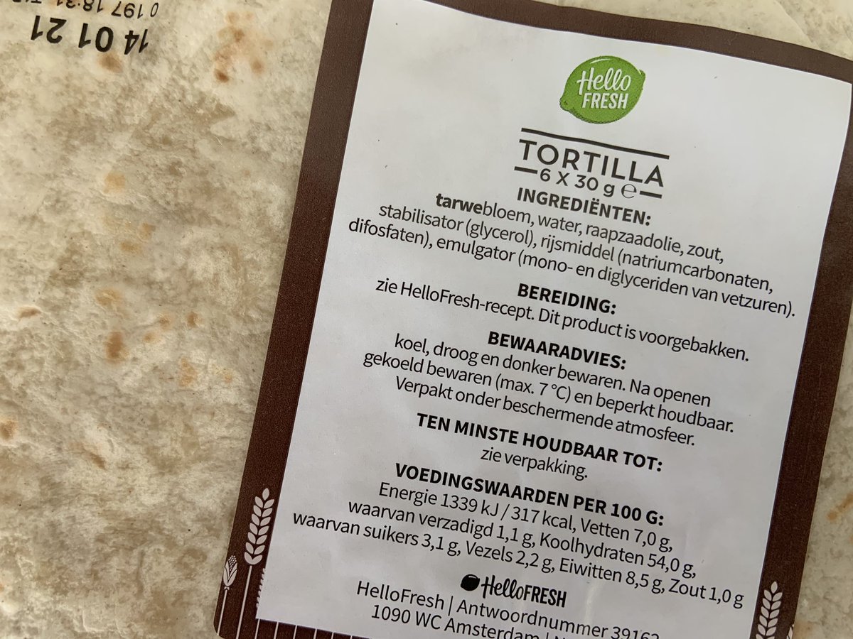 sebarcobeach's tweet photo. Ik vraag me echt af hoe ik 6 tortilla’s ga vullen met 200 gr kip, 2 paprika’s en 1 avocado... dat wordt honger lijden vanavond @HelloFreshNL https://t.co/zDxBOTBJW0