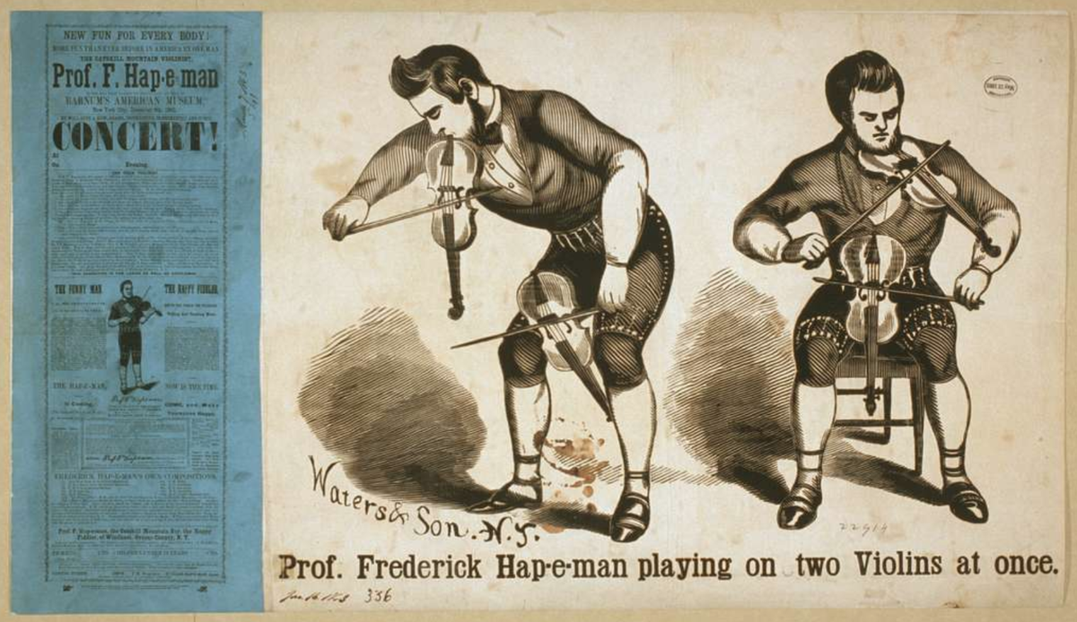 Now THAT'S entertainment!(c.1863)