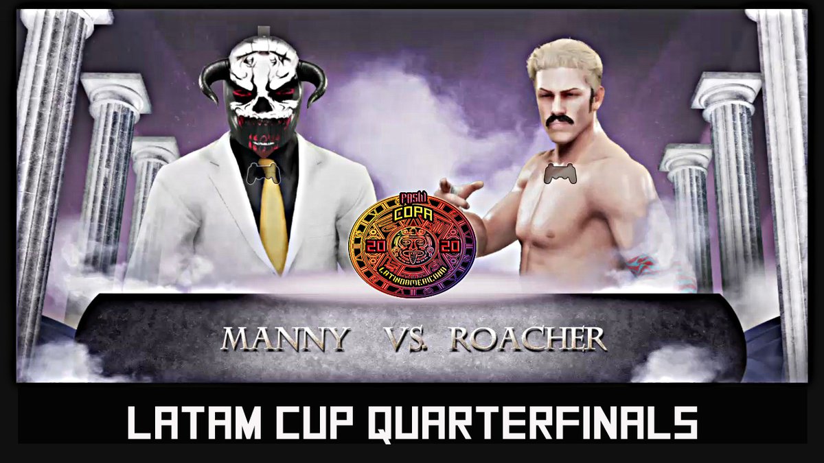 PASWCAWs's tweet photo. 2 More for this Sunday!
As #PASW #CopaLATAM is back, 4 men will fight for the last 2 Semifinals spots:
- Cruiserweight Champ #Manny v Tag Champ #Roacher!
- #AJReyez v @ItsMarioIsaias in an #Ingobernables duel!
Subscribe: https://t.co/Xj3JBoFOWE https://t.co/hV2m37fL17