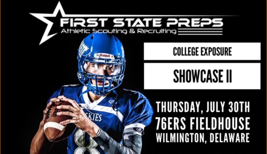 CoachRMcCormack's tweet photo. UMass Dartmouth Football is attending virtually the First State Preps Showcase in Wilmington Delaware Virtually #Wintherep #WEWILLOUTWORKYOU #CoachMcCormack  #Tier1EVERYTHING @FirstStatePreps @CorsairFootball @UMassD @UMassDAthletics @mascacsports @D3FBHuddle @d3football https://t.co/WDqBQyPGsb