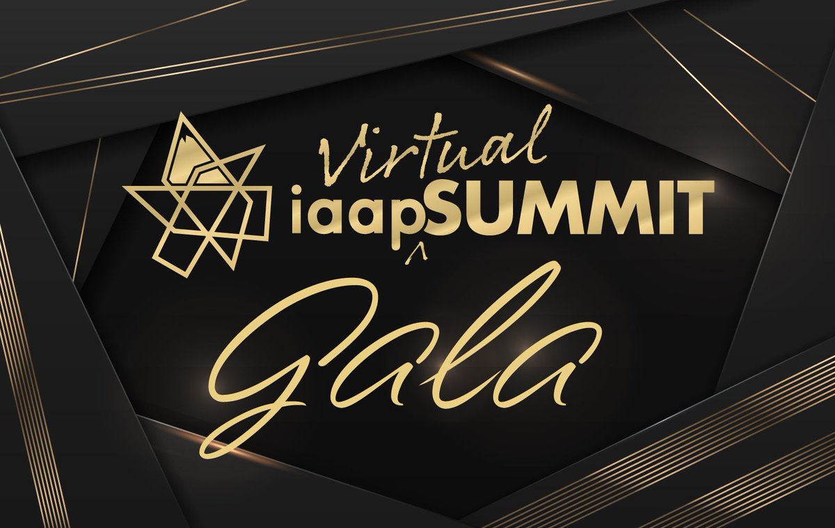 #iaapSummit2020 rolls on tonight @ our virtual Awards Gala w/ a cocktail demonstration, the presentation of this year’s award winners, and a virtual dance party! The festivities being at 5 CT. Just because we are at home doesn’t mean you shouldn’t dress up!