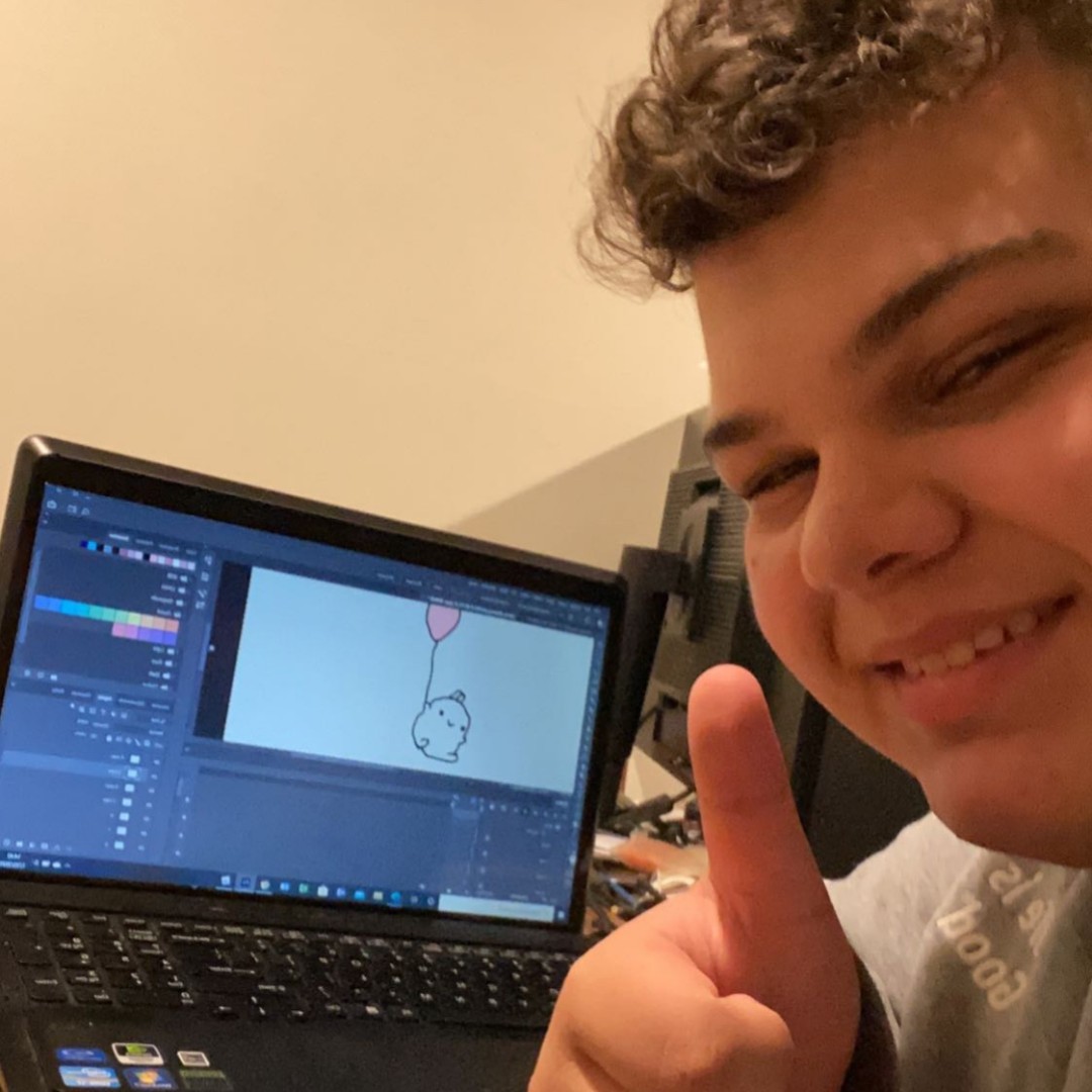 GarageYouth's tweet image. Several #CareerCompass #PASummerInterns are learning professionally through #VirtualInternships 

Check out Braxton learning and refining his graphic design skills virtually with his host site @Somethingsawryp