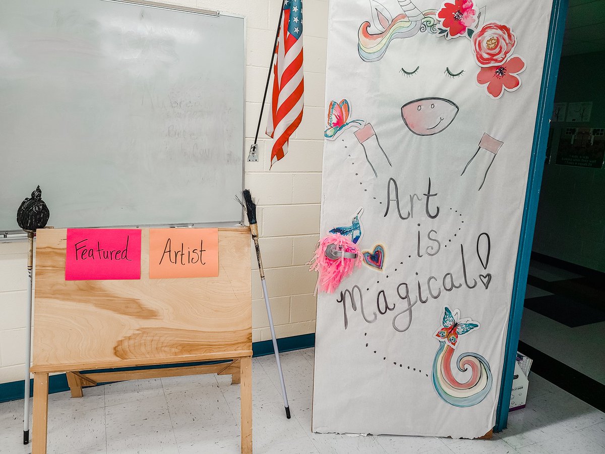 Art class is ready to go at <a href="/DadeElementary/">Dade Elementary</a> !