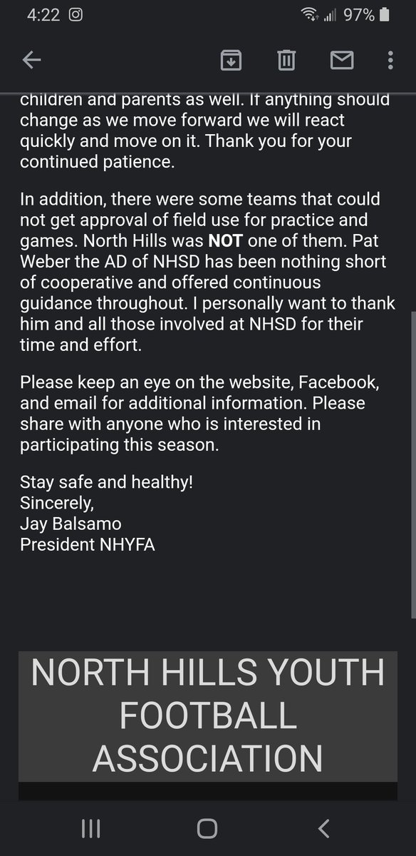 NHYFA_pgh's tweet photo. Season Update 7/30/2020 https://t.co/O5hA0MkOsF