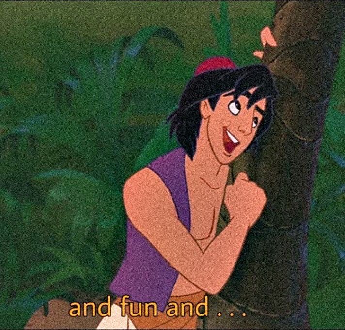 aladdin talking about troian bellisario; a thread