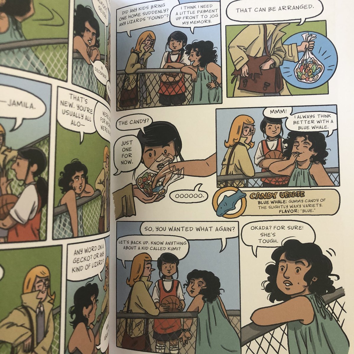 sxbond's tweet photo. Congrats to @GillianGDotCom on the amazing OGN! Summer is the perfect time to shut up and read on your lunch break. Do as I say & see as I do! And ask your #LCBS for “Shirley & Jamila” Save their Summer.” #shutupandread #relax #thisonepandemicsummer https://t.co/sOmgTKft3Z